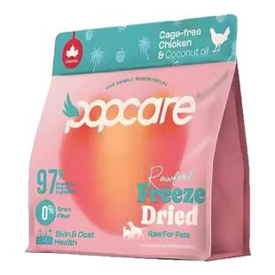 POPCARE泡泡可儿全价猫粮狗粮冻干生骨肉火鸡鸡肉鸭肉兔肉味300g