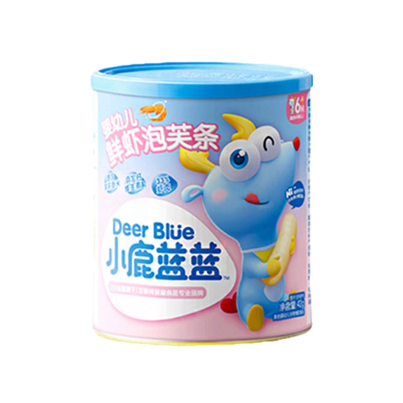 小鹿蓝蓝婴幼儿泡芙42g宝宝零食