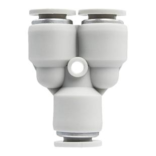 亚德客原装4/6/8/10/12mm气管快速接头弯头T型PE三通PY四通五通PK