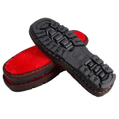 鞋底勾鞋手工编织毛线鞋底子牛筋防滑耐磨儿童棉鞋橡胶拖鞋底