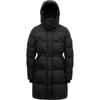 超轻质感面包中长款羽绒服