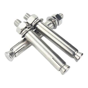 国标201/316/304不锈钢膨胀螺丝加长爆炸螺栓拉爆M6M8M10M12M16