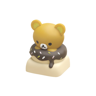 轻松熊可爱键帽个性树脂创意