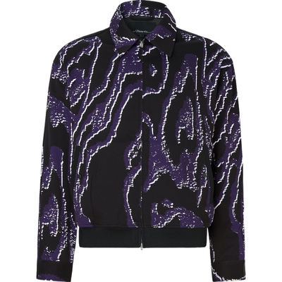 【早秋特惠】3.1 Phillip Lim 男秋冬宽松印花混纺夹克