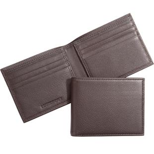 LEATHEROLOGY真皮钱包男短款零钱多卡位卡包可收纳短款皮夹可送礼