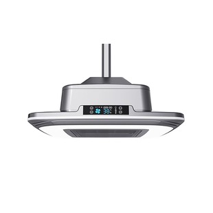 无人棋牌室吸烟灯麻将机空气净化器升降吊灯茶楼排烟机外排抽烟机