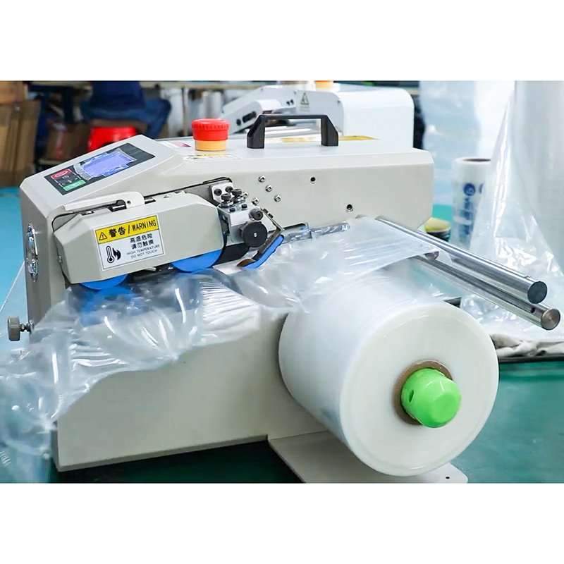 H045Plus鞋撑滚轮充气机葫芦膜气泡膜填充充气袋双封线高速机器