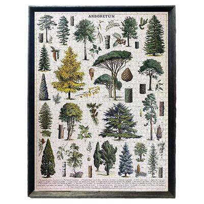 7055实木拼图框美式复古裱框