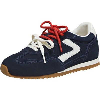 TATA他她德训鞋2026春季新款厚底阿甘鞋女透气休闲运动鞋GXT02AM6