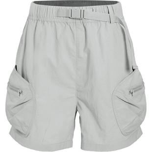 本来BENLAI女士凉感工装短裤2025夏季新款户外休闲裤子BNS650032