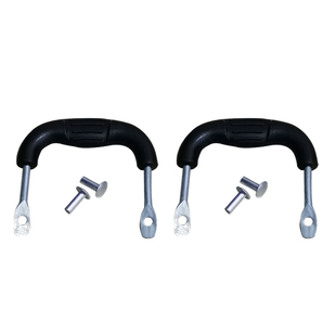 炒锅配件炒锅耳朵锅把手柄防烫隔热陆川铁锅附耳耐高温木柄通用