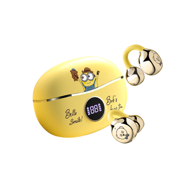 佳蓝S8小黄人蒂姆熊耳夹蓝牙耳机