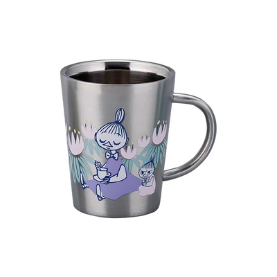 YAMAKA双层不锈钢隔温马克杯