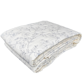 ins复古重工绗缝床盖田园风全棉纯棉绗缝被夏季荷叶边床单三件套