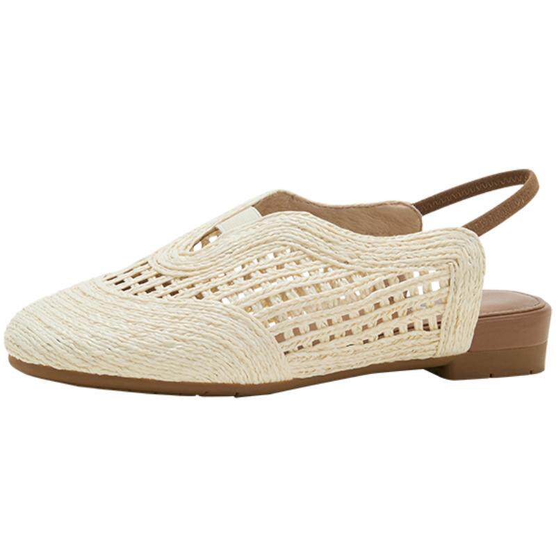 Bata海岸涟漪编织凉鞋女2026春商场新款时尚度假软底凉鞋AAZ20AH6