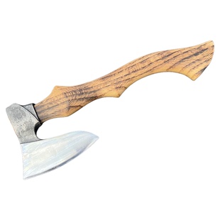 奇星宽口宽刃战斧全钢锻打斧头户外露营劈柴伐木战斧家用剁骨斧子