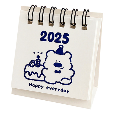 迷你台历2025到2026年卡通小日历