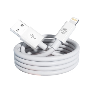 京东京造 苹果快充数据线两条装充电线适用iPhone14/13/12/11Pro Max/xs/iPadPro/Air2/mini平板车载白色