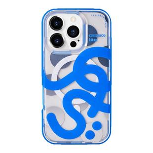 壳空间原创cas:pace blue磁吸手机壳适用苹果16pro手机套iPhone15promax新款14小众高级感好看设计感防摔挂绳