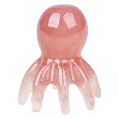 章鱼八爪按摩梳头部按摩器圆润大梳齿贴合头皮按摩经络梳头疗专用