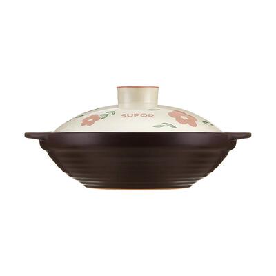 苏泊尔耐高温砂锅干烧不裂