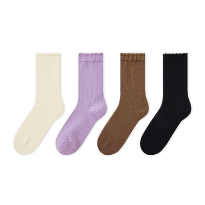 上森派系senpop花边羊毛堆堆袜