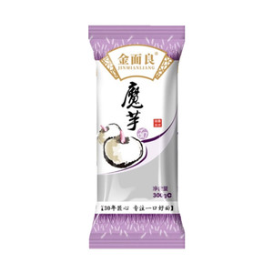 穗儿金面良魔芋全麦面条粗粮速食