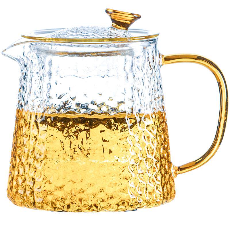 玻璃杯茶水分离ins风女花茶
