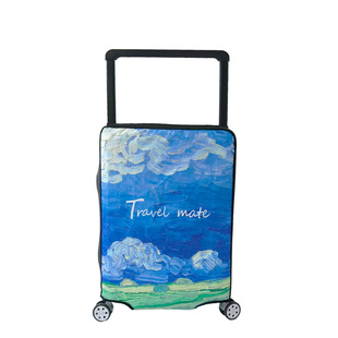 适用DTA宽拉杆行李箱保护套免拆牛津布旅行箱防尘罩弹力24/2628寸