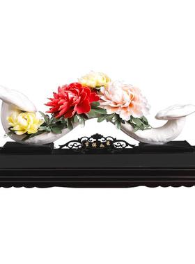 陶瓷吉祥如意摆件可定制祝福语