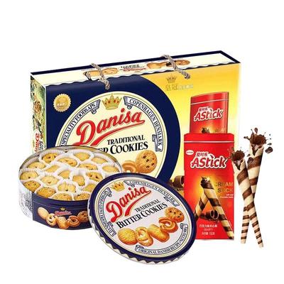 皇冠丹麦曲奇饼干908g*1盒