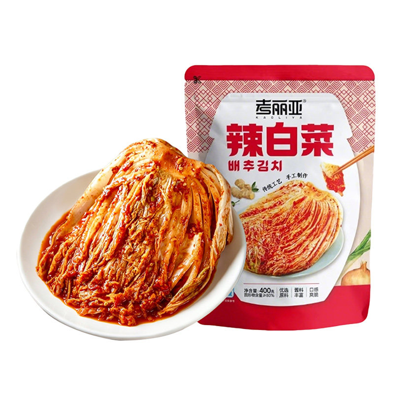 考丽亚泡菜韩式酱榨菜辣白菜酸黄瓜萝卜腌辣椒东北延边咸菜下饭菜