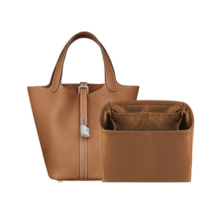 菜篮子18内胆包适用于爱马仕Picotin 22绸缎内袋收纳整理拉链款