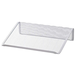 正品宜家德瑞约恩笔电支架桌面ipad支撑架笔记本电脑白色金属网架