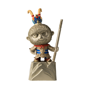 铜师傅《战无不胜》客厅桌面齐天大圣孙悟空铜摆件 节日礼物