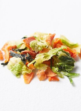兔粮脱水蔬菜干混合宠物兔草零食兔饲料金丝熊豚鼠龙猫磨牙棒果蔬