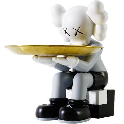 轻奢风瓜子糖果盘子前台精致家用客厅高颜值零食盘高端大气水果盘