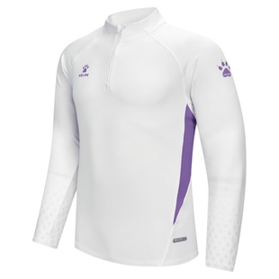 kelme卡尔美半拉链卫衣男套头衫足球长袖秋冬季训练服运动上衣