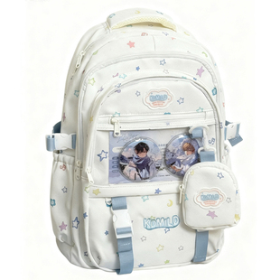 卡通可爱少女双肩包 韩系ins校园初高中学生书包女大容量痛包背包