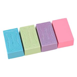 千言万语巧克力砖块纯可可脂彩色巧克力大块烘焙甜品零食diy材料