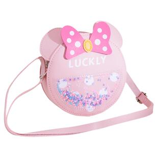 儿童斜挎包可爱小女孩节日礼物时尚洋气迷你小圆包宝宝单肩零钱包