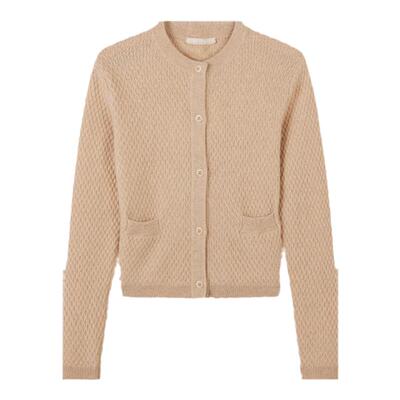 蒙古山羊绒休闲百搭针织毛衣开衫