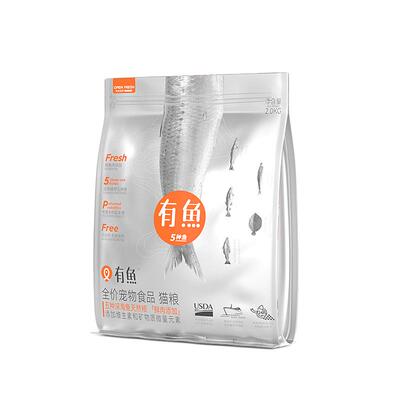 有鱼5种鱼猫粮全阶段深层美毛8kg