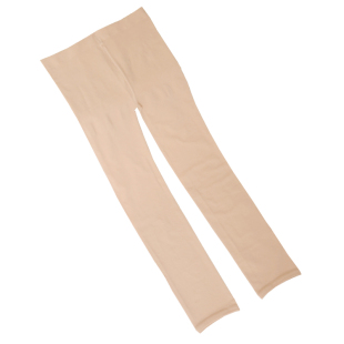 儿童九分裤袜春秋薄绒丝袜肤色连裤袜女童肉色打底裤舞蹈袜踩脚裤