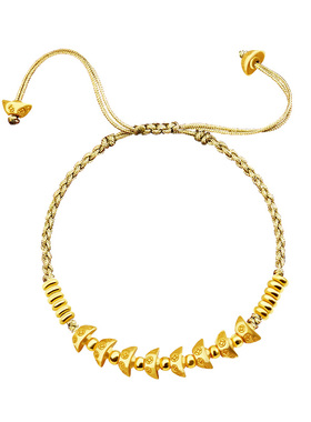 宫里上新八方聚财金元宝手链