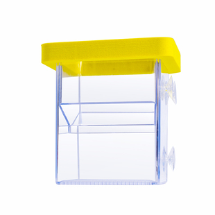 孔雀鱼繁殖盒鱼缸小鱼鱼苗隔离盒母鱼幼鱼漂浮孵化盒悬浮式孵化器