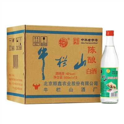 牛栏山二锅头42度白牛二
