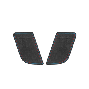 适用宝马X3X4门柱防护贴改装G01G02翻毛皮B柱保护贴车内装饰配件