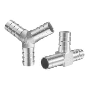 304不锈钢T型三通宝塔接头Y型L型十字四通水管皮管气管快速宝塔头