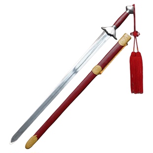 太极剑武术软剑舞蹈剑术剑花练习剑女式男士专用半硬软响剑舞宝剑